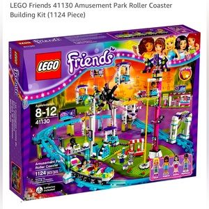 LEGO Friends 41130 Amusement Park Roller Coaster, discontinued! Used